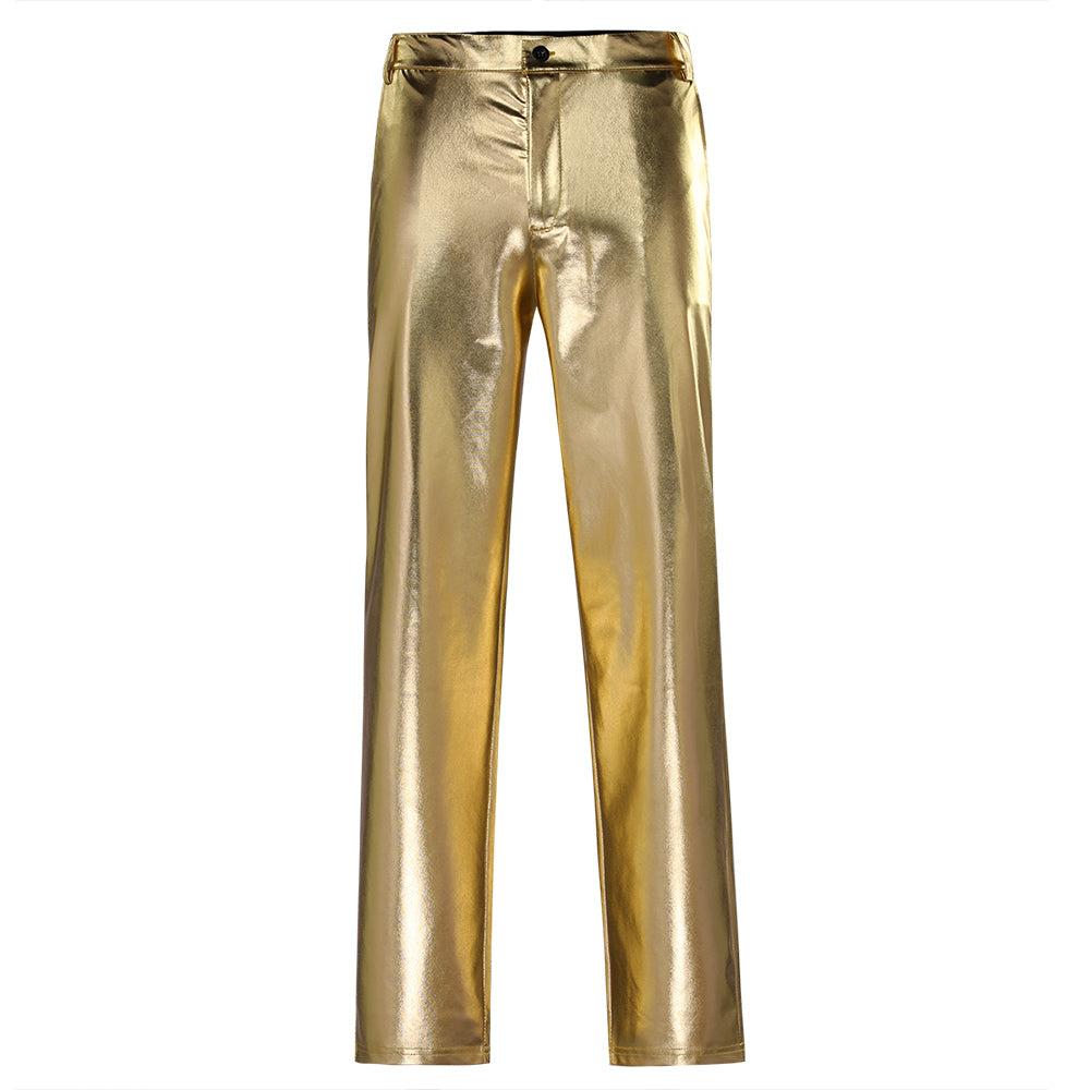 Metallic Gold Pants