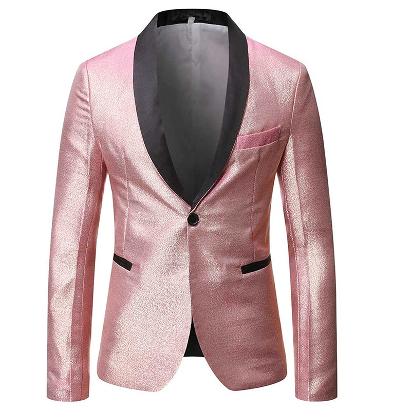 Rose gold prom on sale blazer