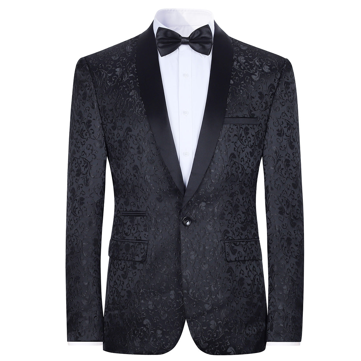 Mens printed tuxedo on sale jacket