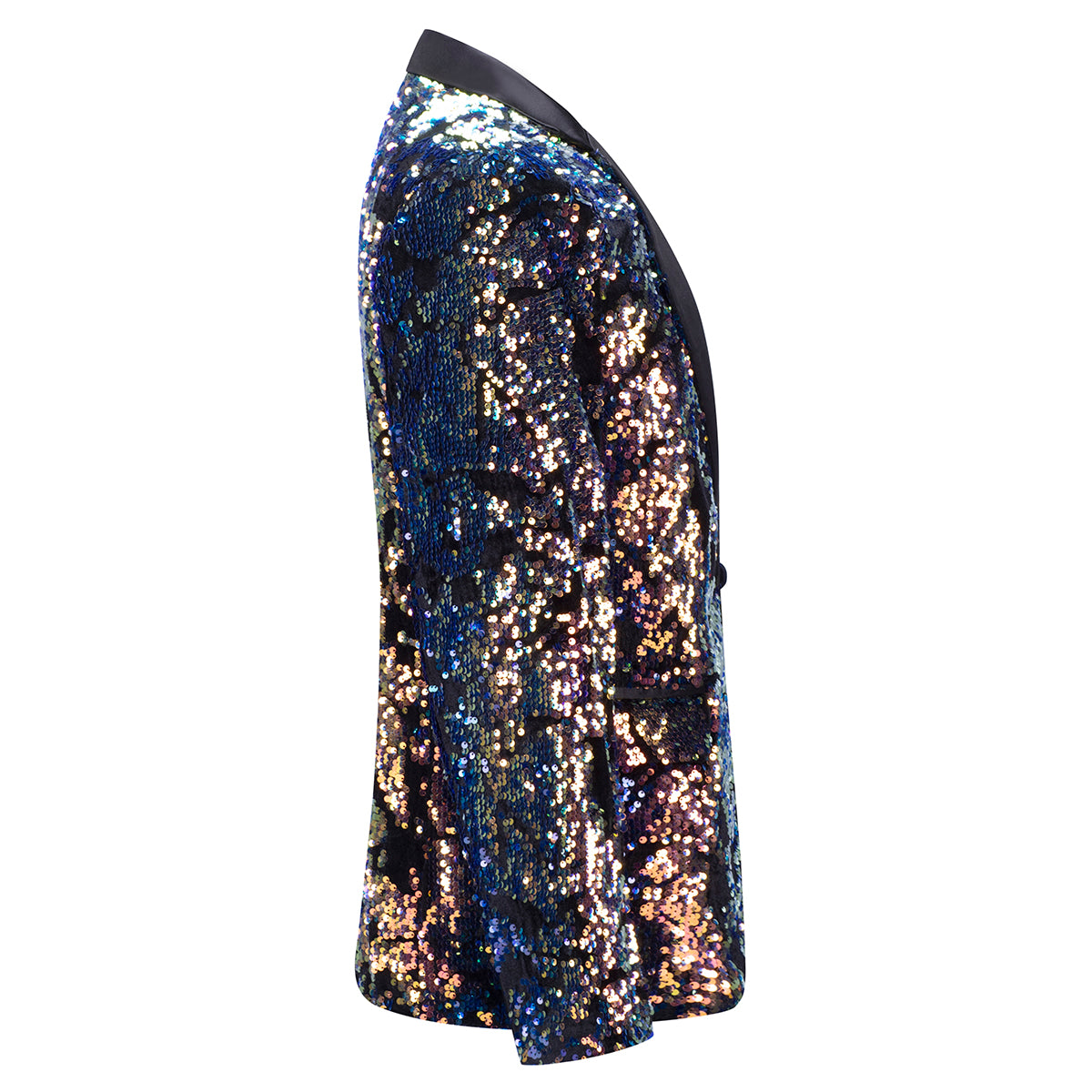 Converted Sequin Jacket Slim Fit Party Blazer