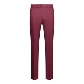 2-Piece Slim Fit Classic Maroon Suit