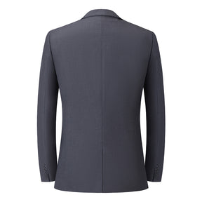 Men's Single-Breasted 2-Piece Tuxedo Suit Grey