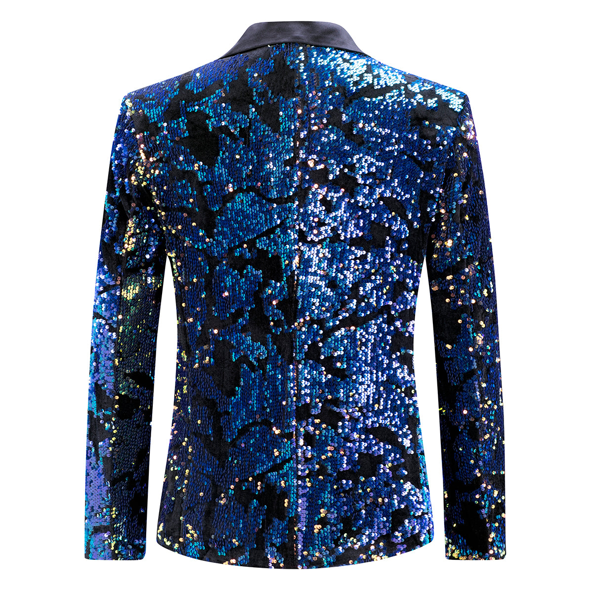 Converted Sequin Jacket Slim Fit Party Blazer