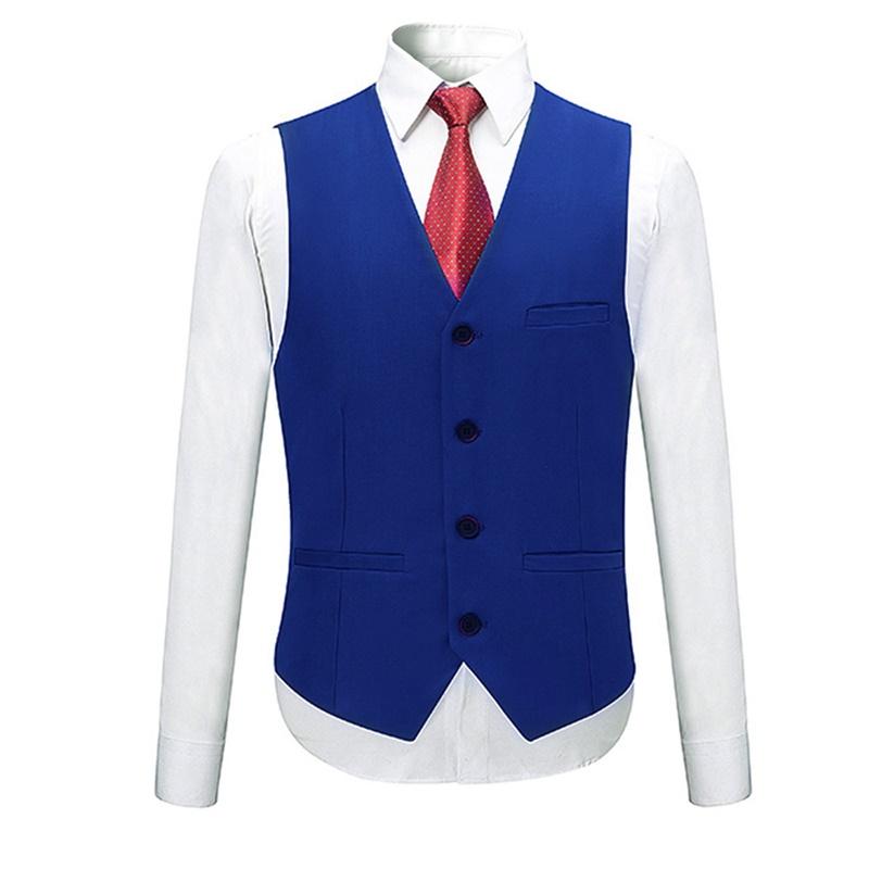 Blue 3-Piece Suit Slim Fit Two Button Suit